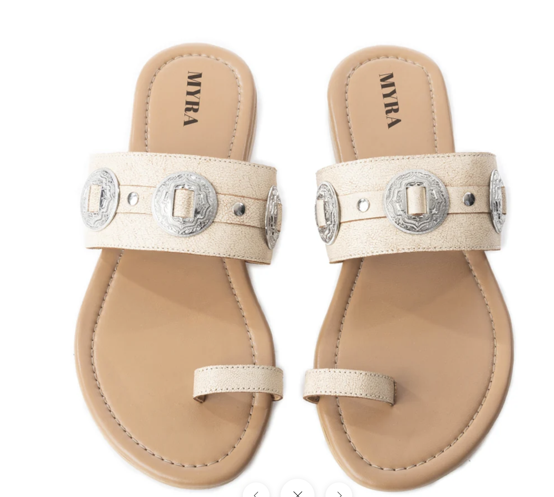 Sagebrush Sandal - Cream