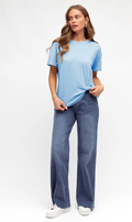 Easy Tuck Shirt - Light Blue
