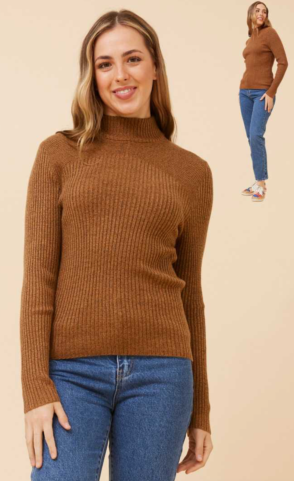 Maylah Top - Gingerbread