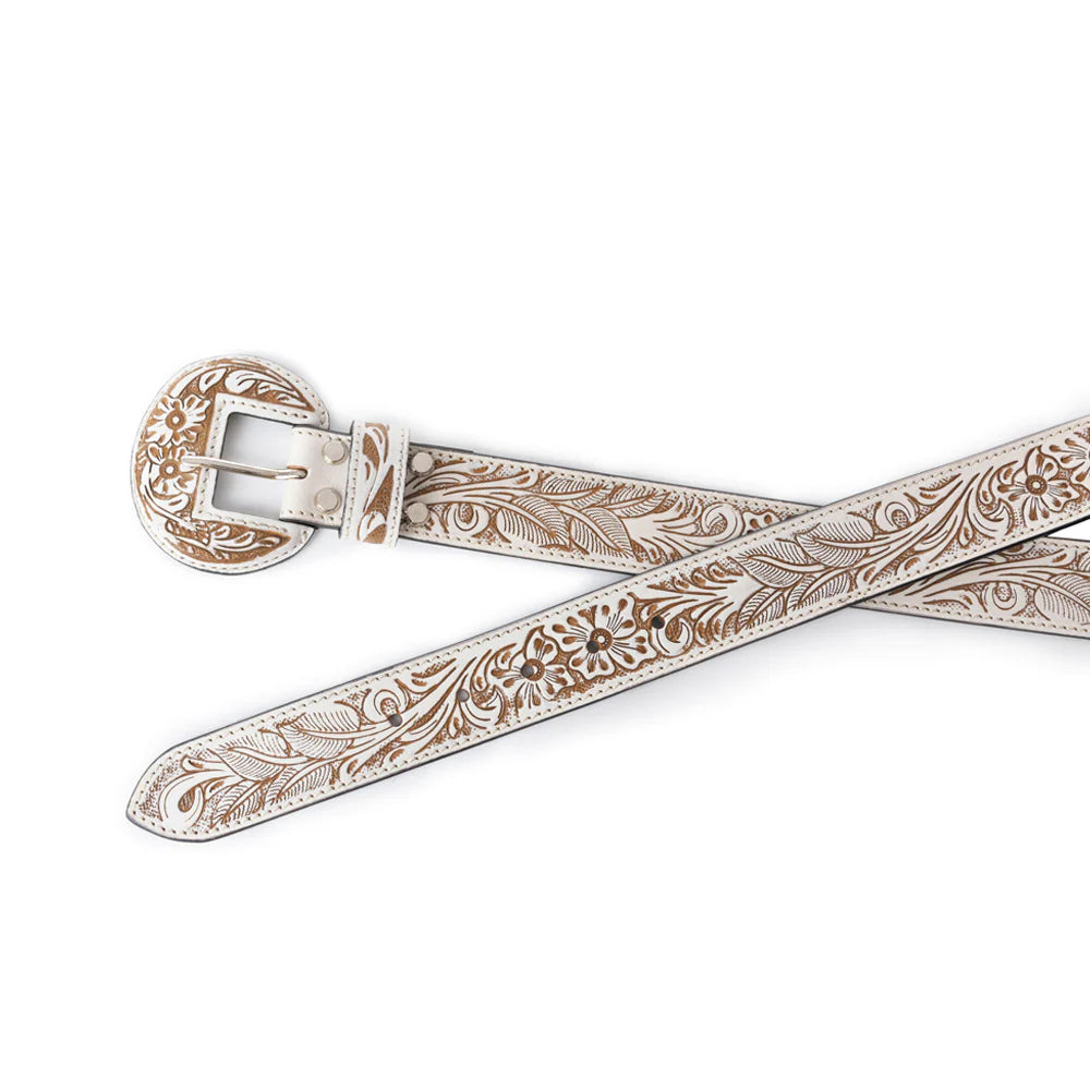 Talon High Desert Belt- White