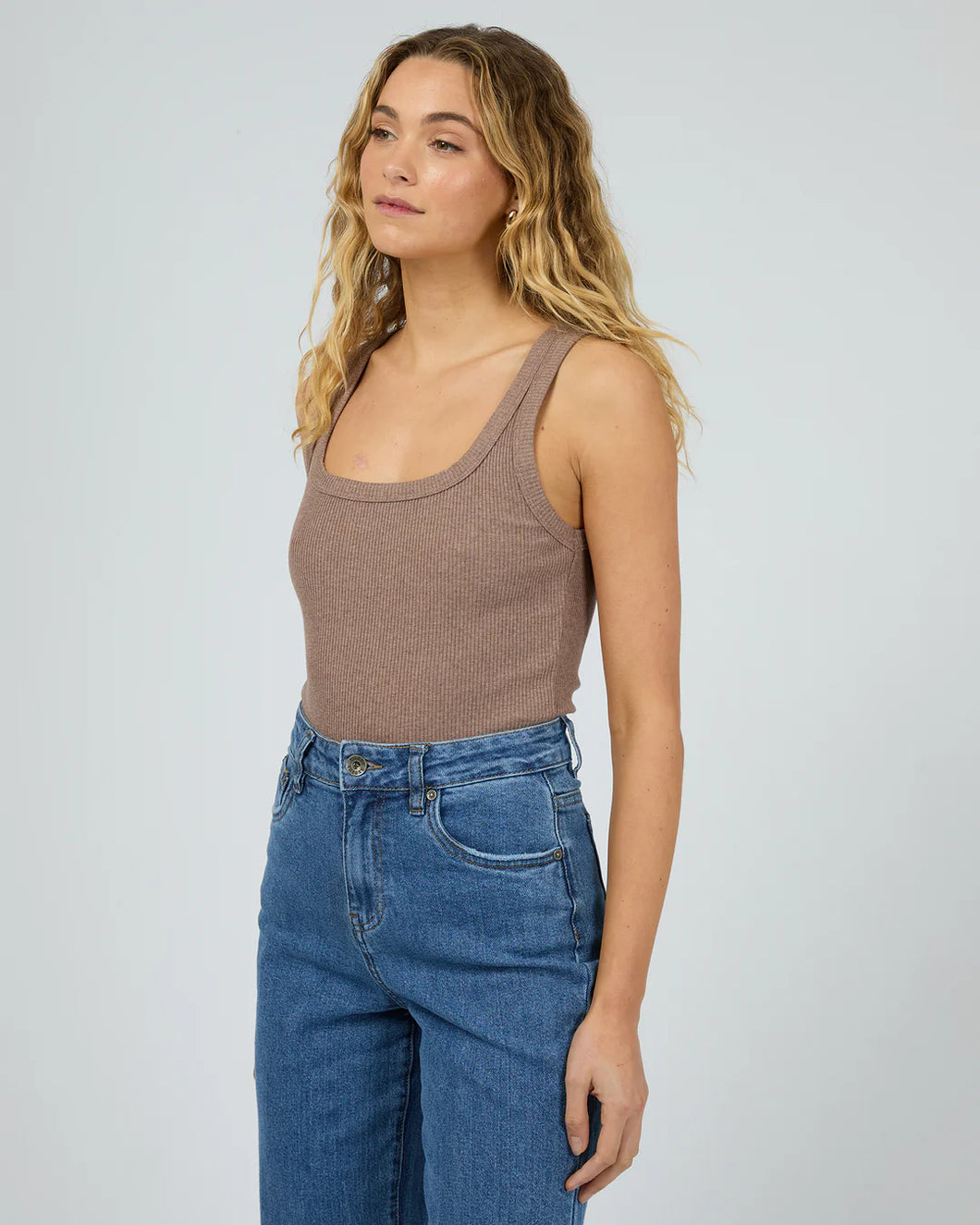 Mia Tank - Brown