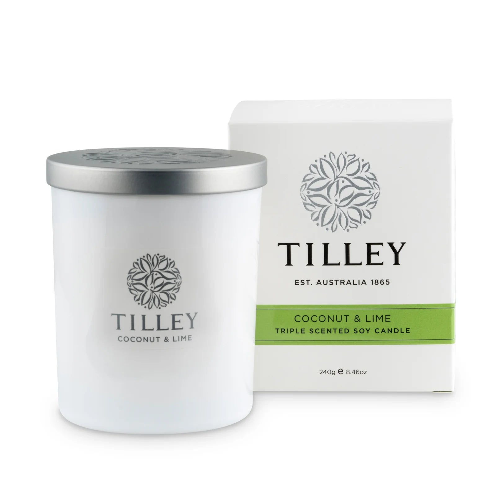 ' Tilley's Australia ' Coconut & Lime Soy Candle