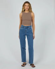 Load image into Gallery viewer, Mia Crop Tank - Brown
