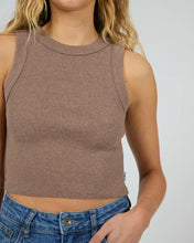 Load image into Gallery viewer, Mia Crop Tank - Brown
