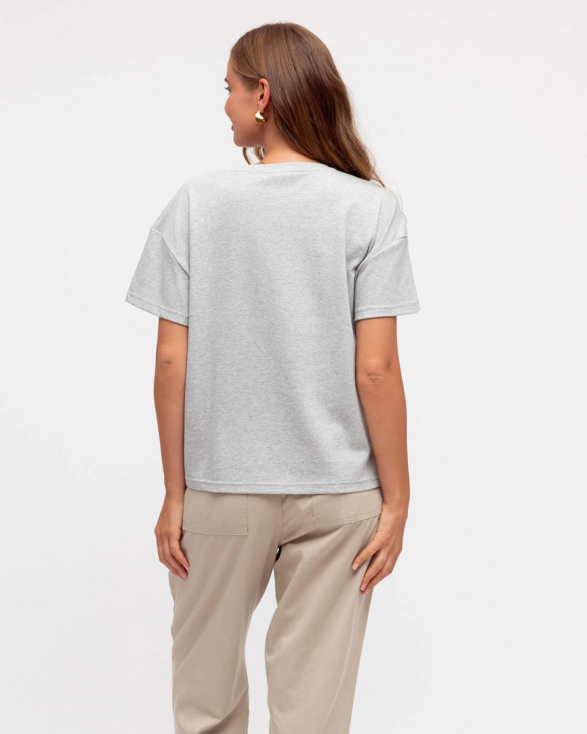 Easy Tuck Shirt - Grey Marle