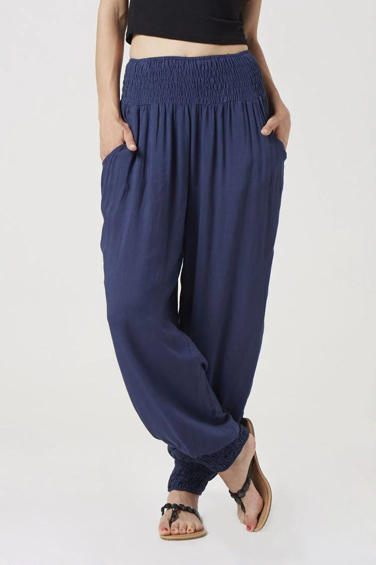 Harem Pant - Navy