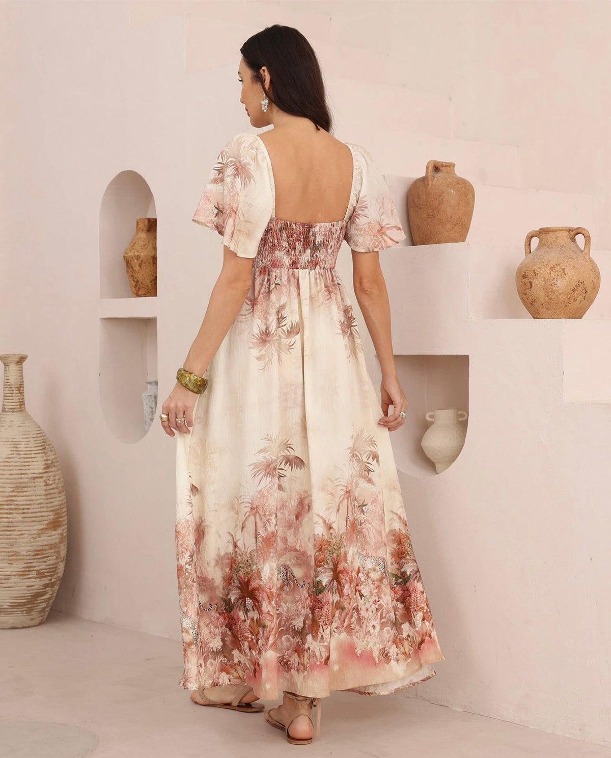 Wildflower Safari Maxi Dress