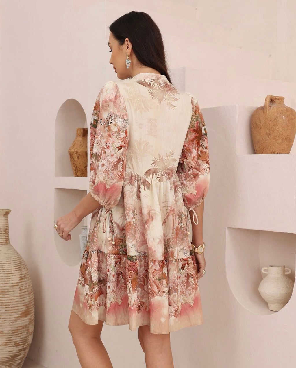 Wildflower Safari BabyDoll Dress