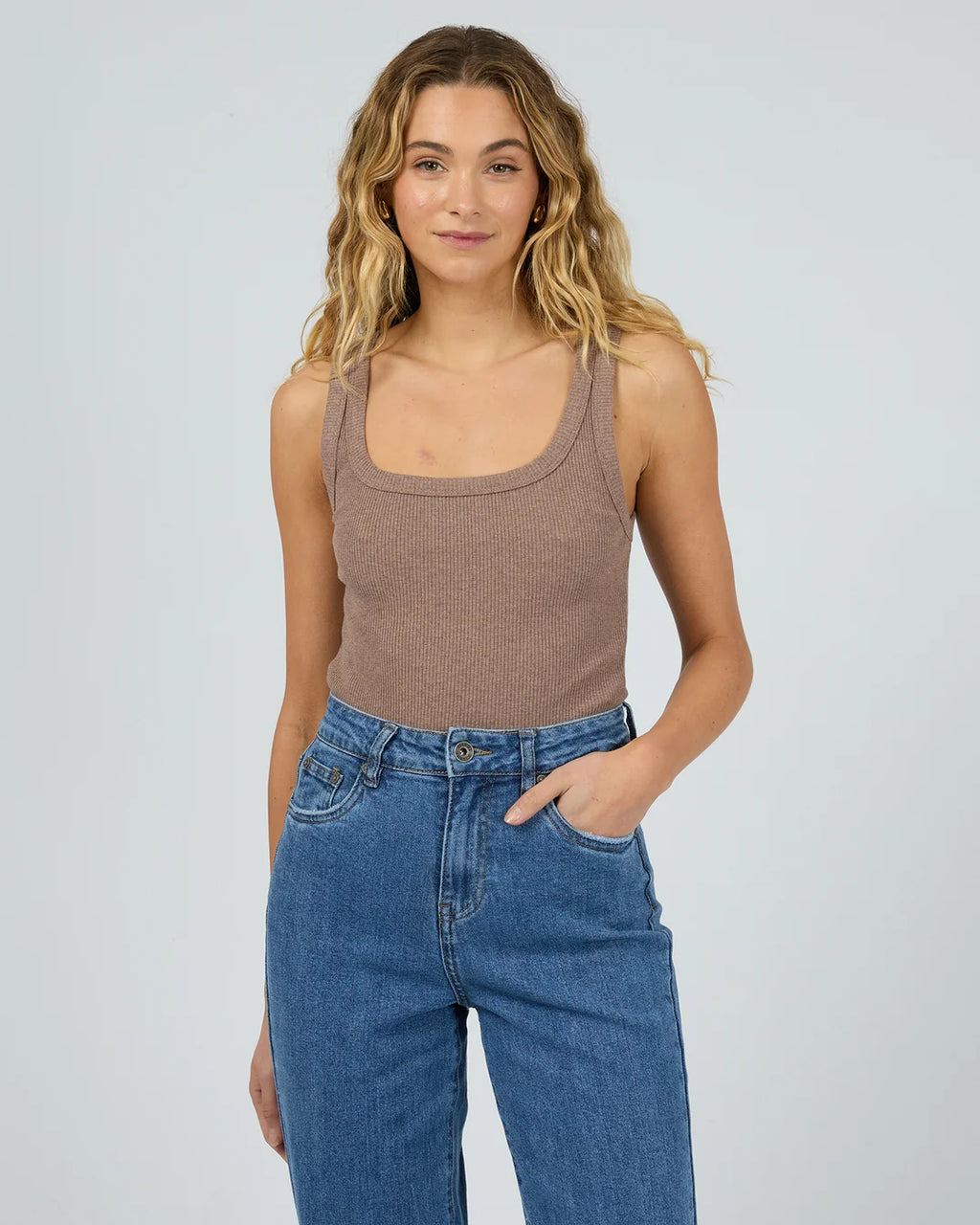 Mia Tank - Brown