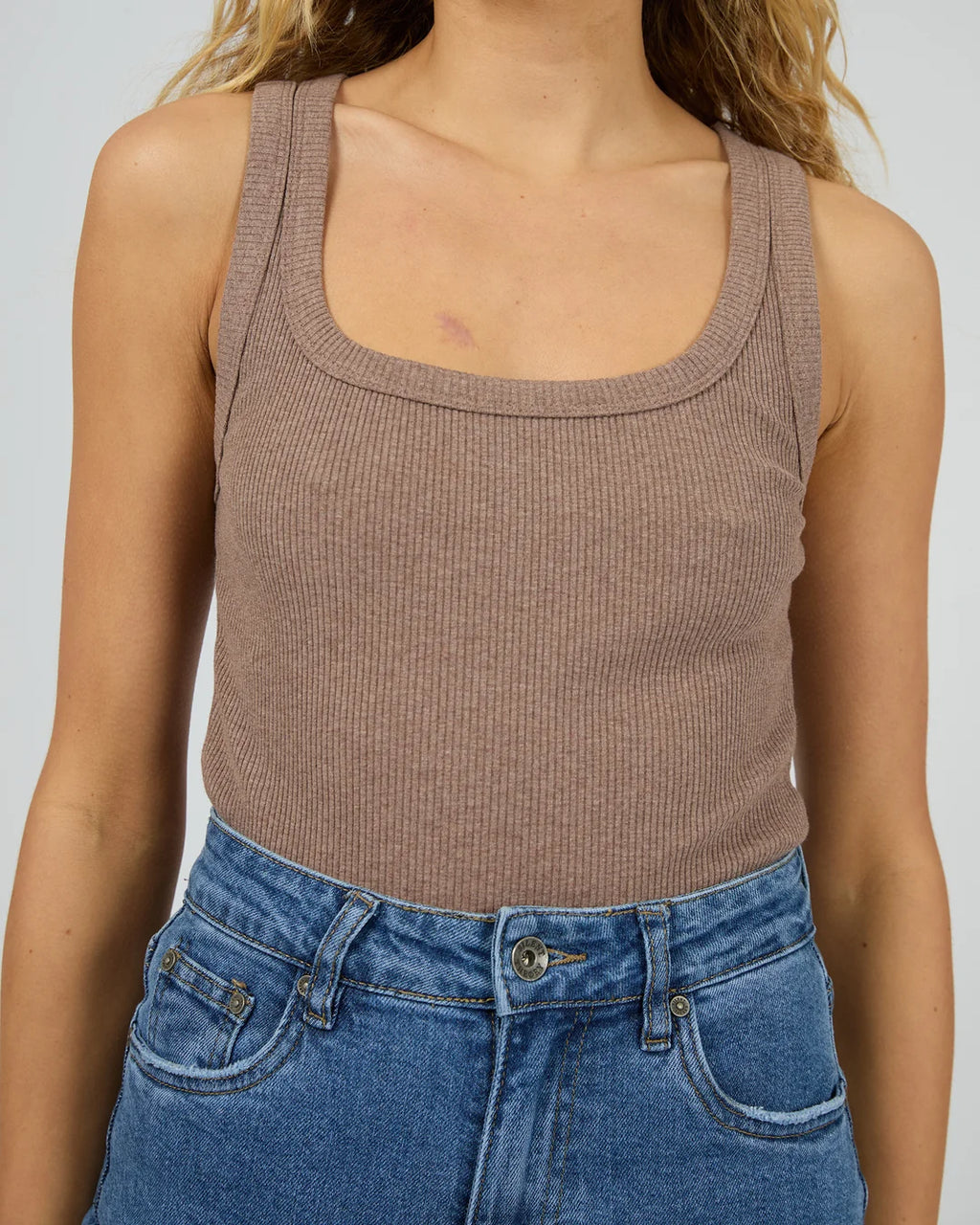 Mia Tank - Brown