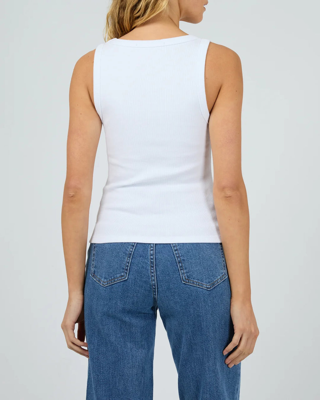 Mia Tank - White