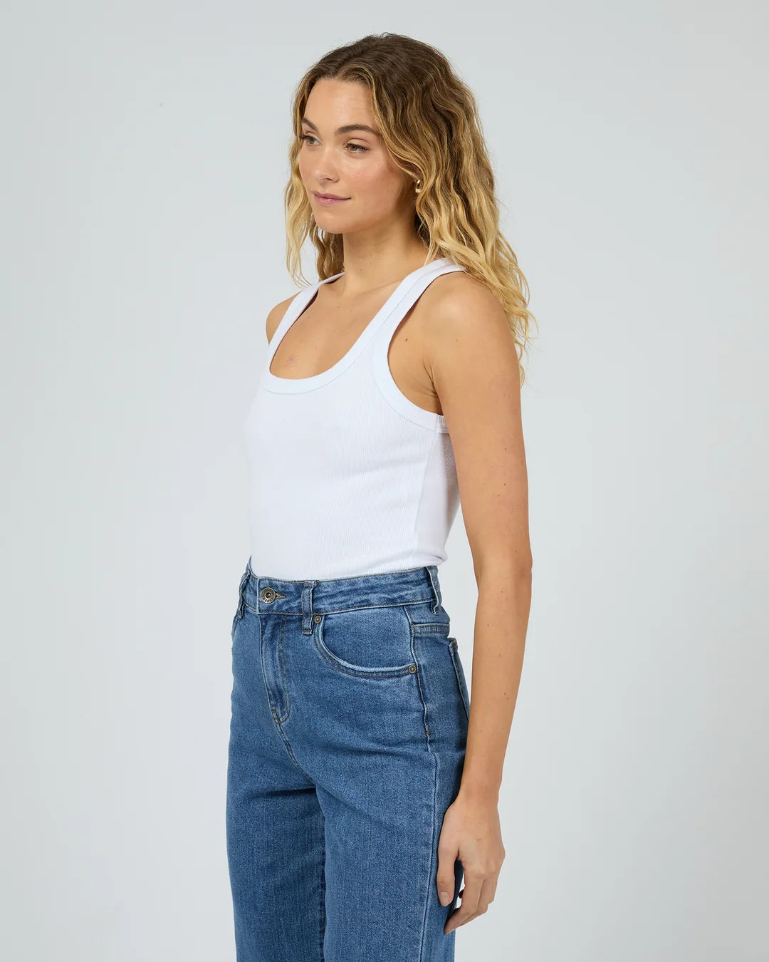 Mia Tank - White