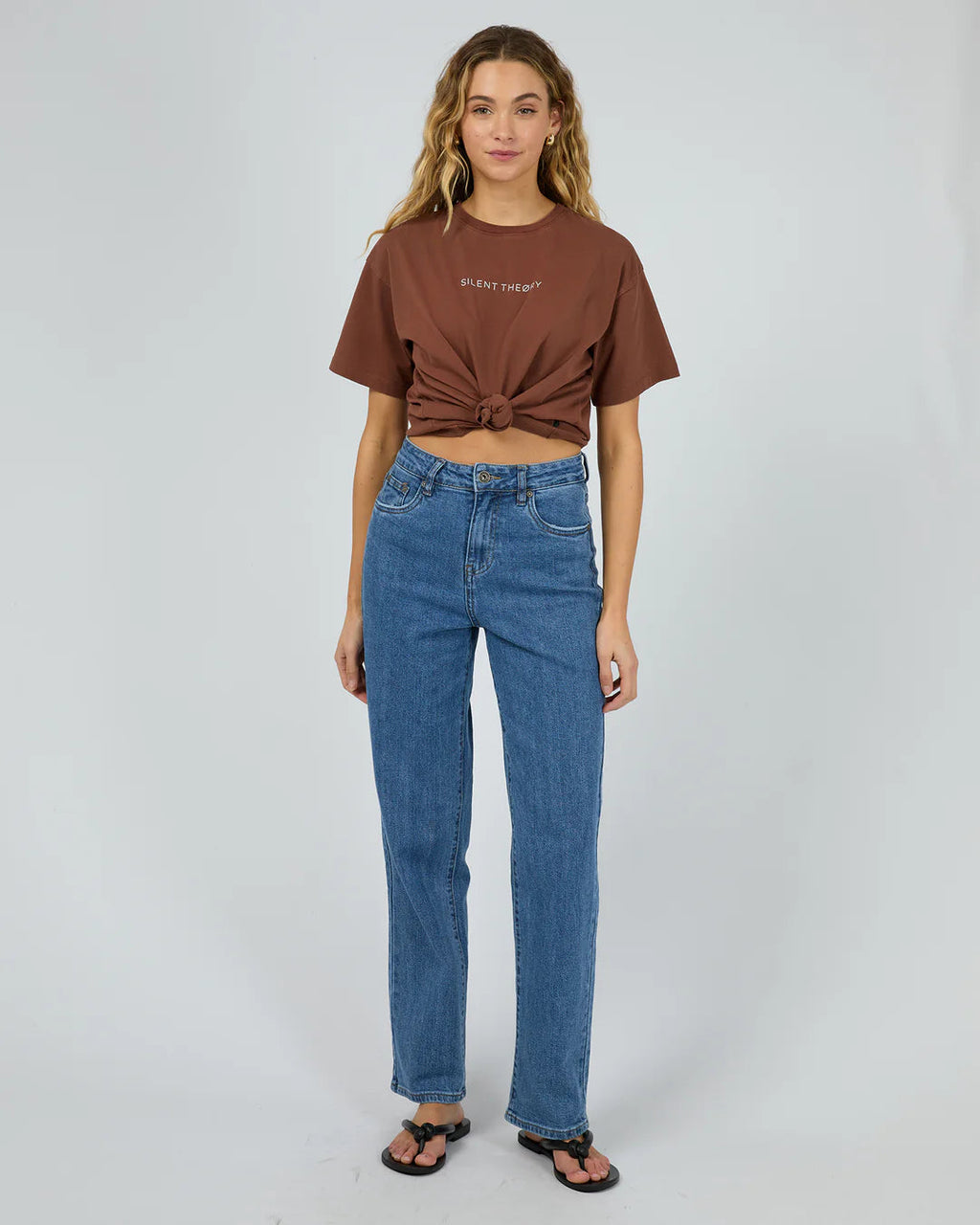 Logo Tee -Tan