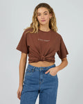 Logo Tee -Tan