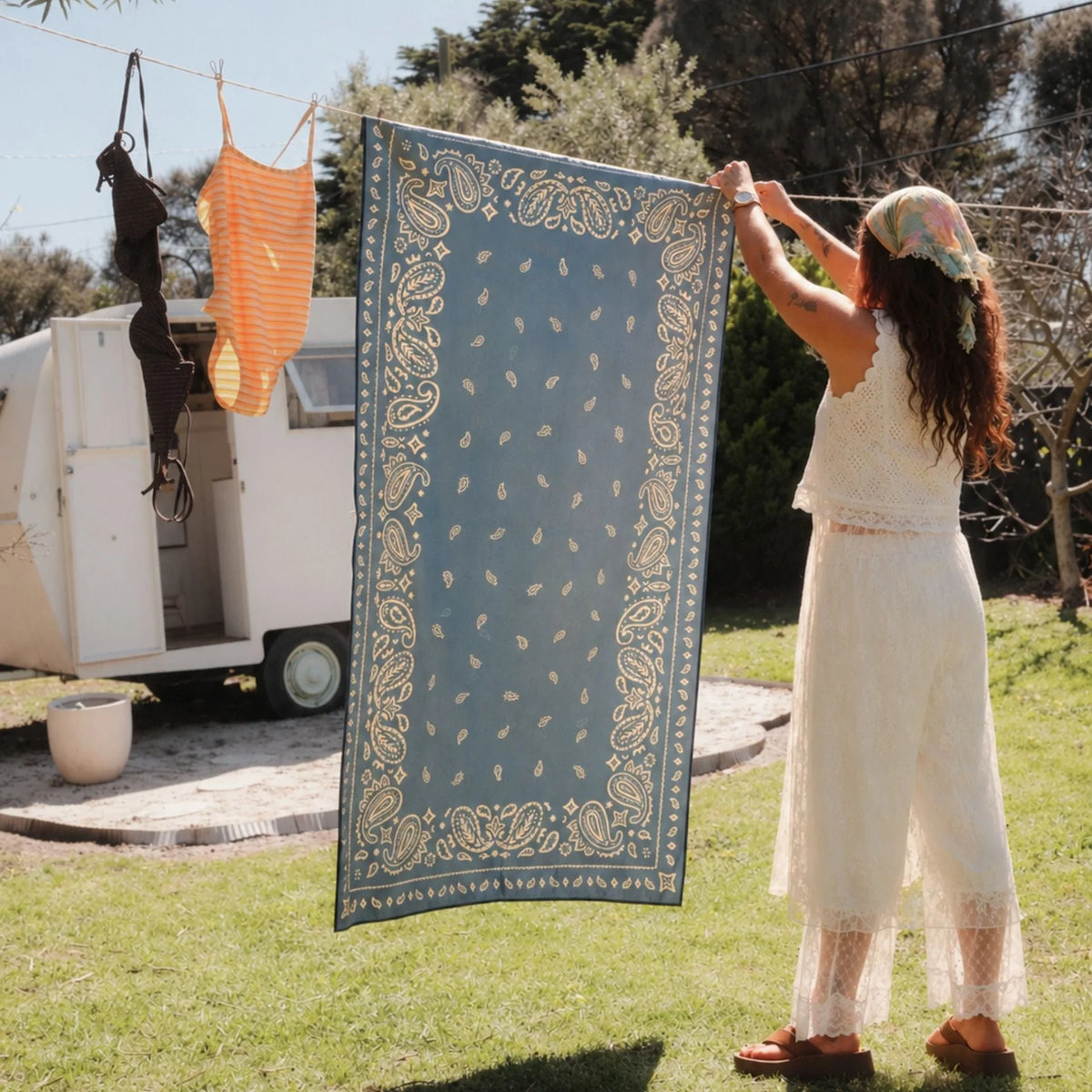 Venice Sand free Beach Towel