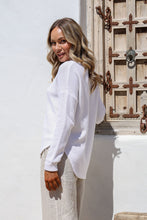 Load image into Gallery viewer, Zip Back Knit - White

